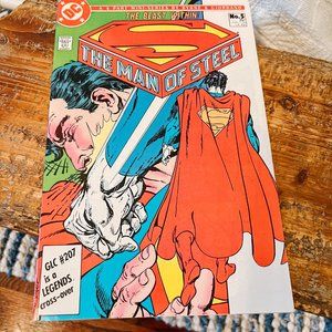 Comic Book - DC - Superman - The Man of Steel - #5 - December 1986